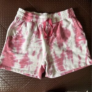 Bench Pink and White Tie-Dye Shorts